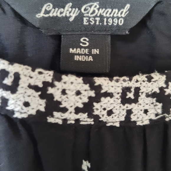 Lucky Brand ❤ Boho top - Picture 4 of 4